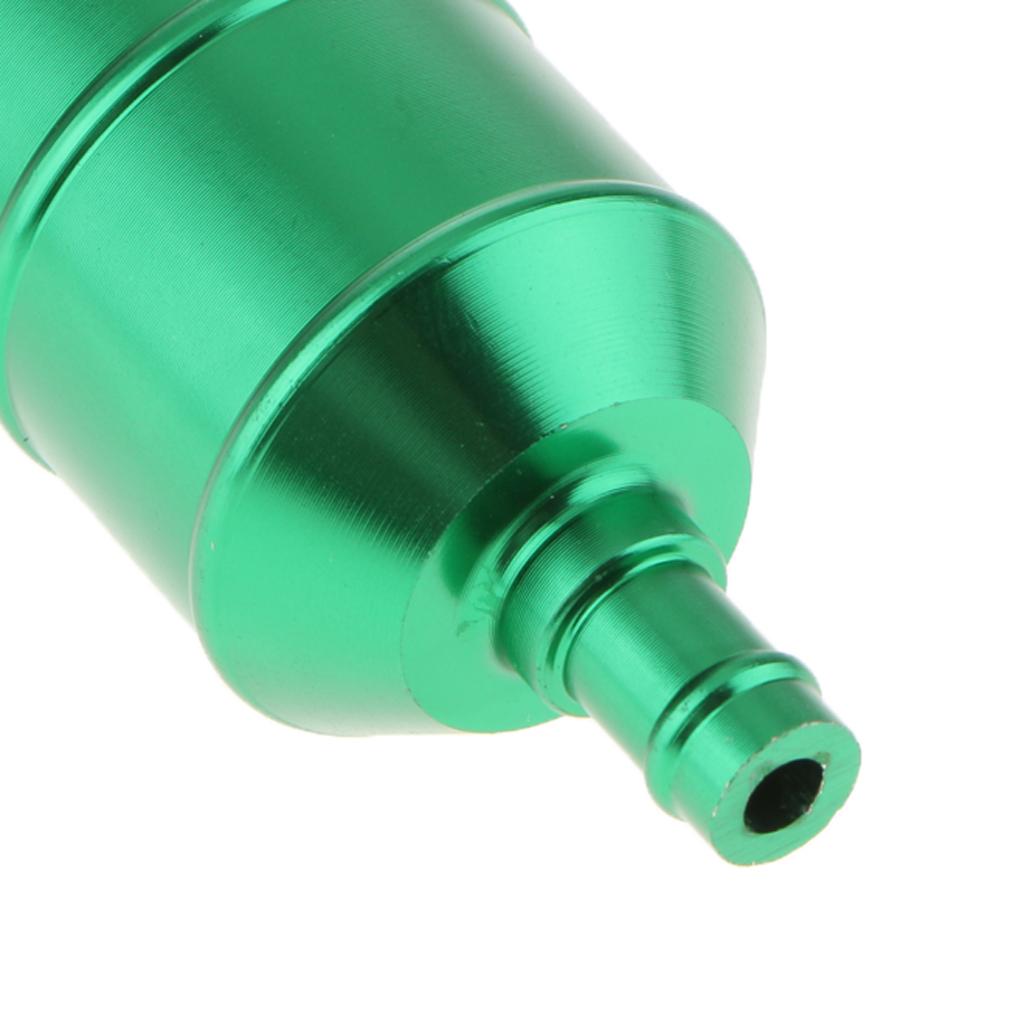 3x1/4 6mm Motorcycle Pit Dirt ATV Quad CNC Aluminium Inline Fuel Filter"