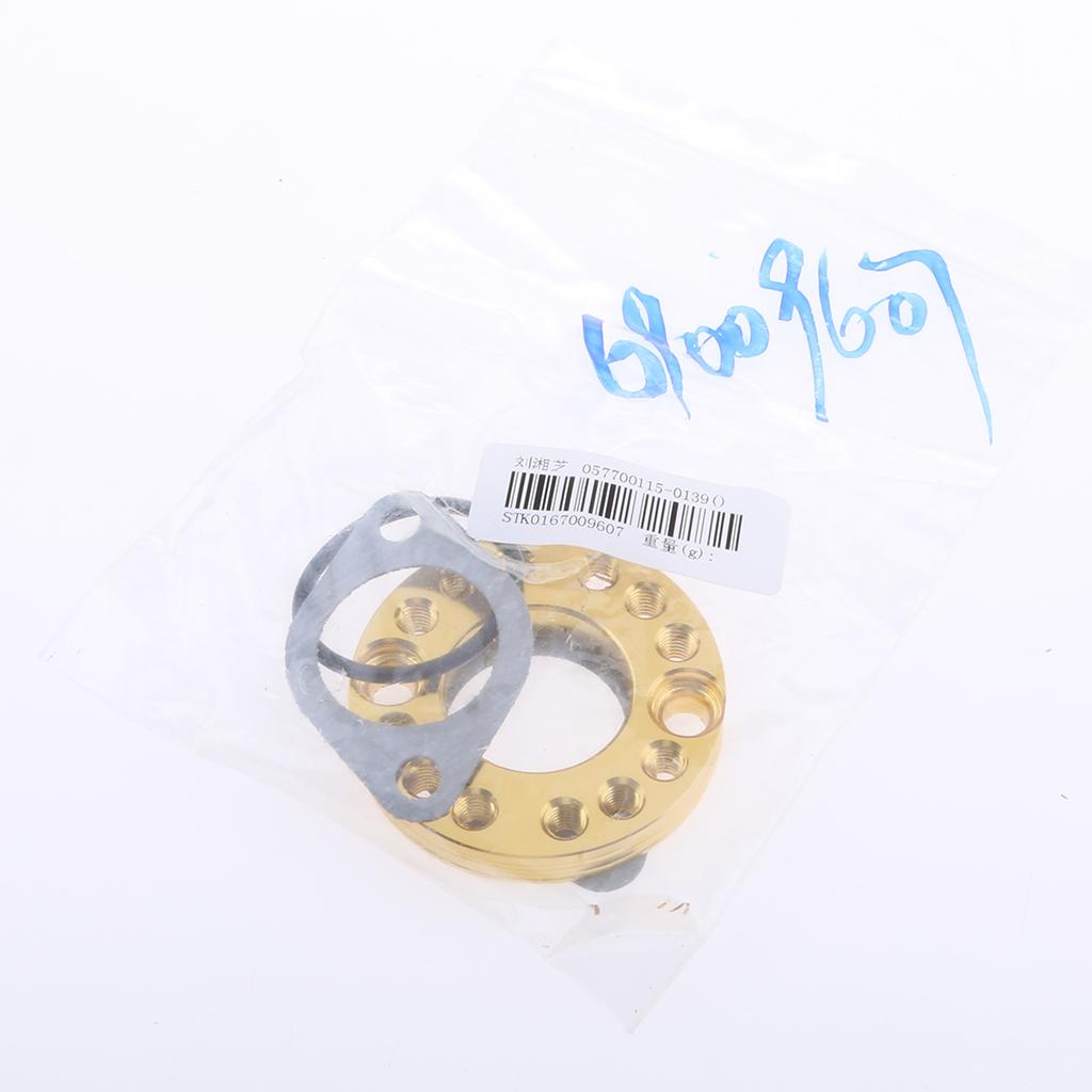 26mm Carburetor Manifold Intake Spinner Plate Adaptor For ATV Quad Dirt Bike Gold