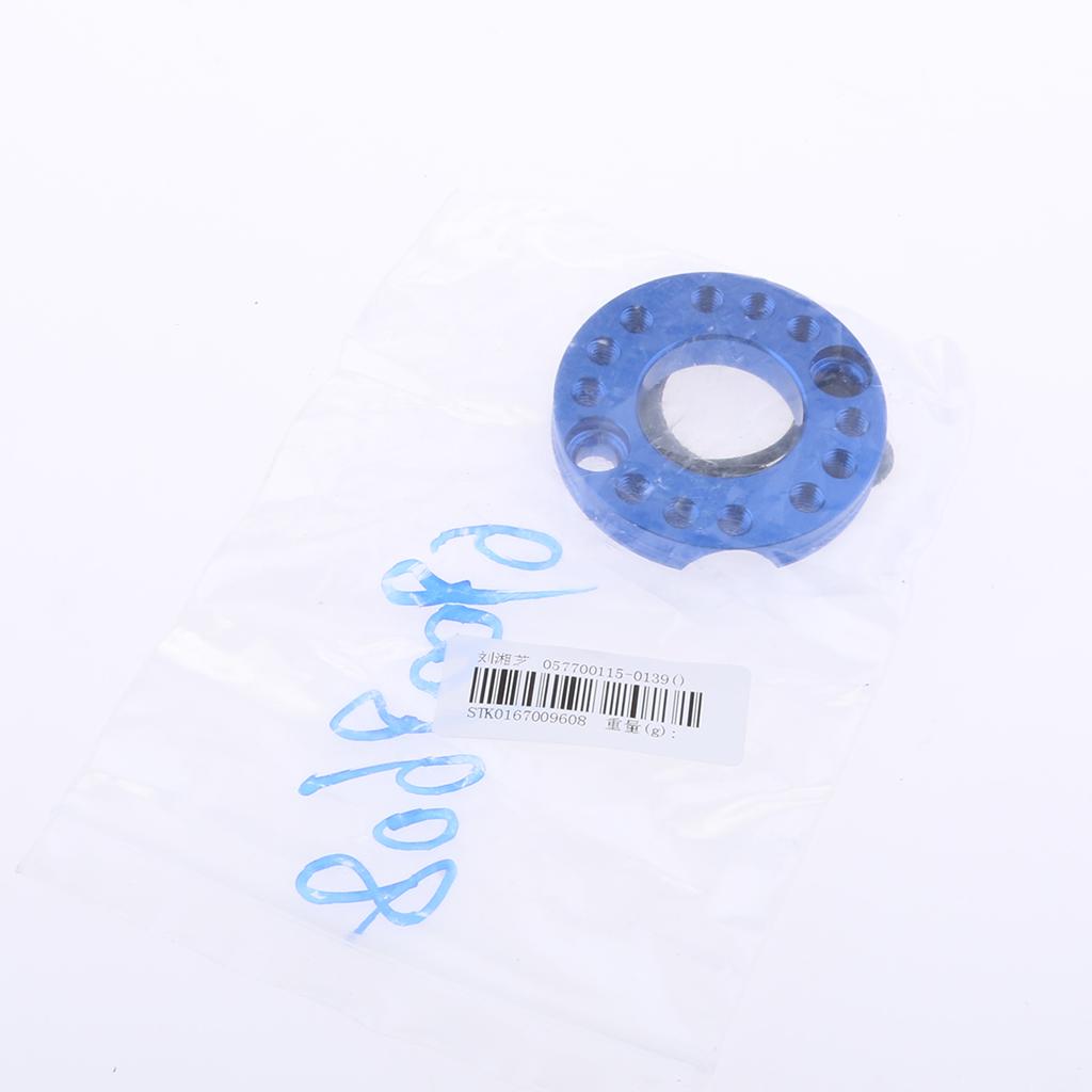 26mm Carburetor Manifold Intake Spinner Plate Adaptor For ATV Quad Dirt Bike Blue