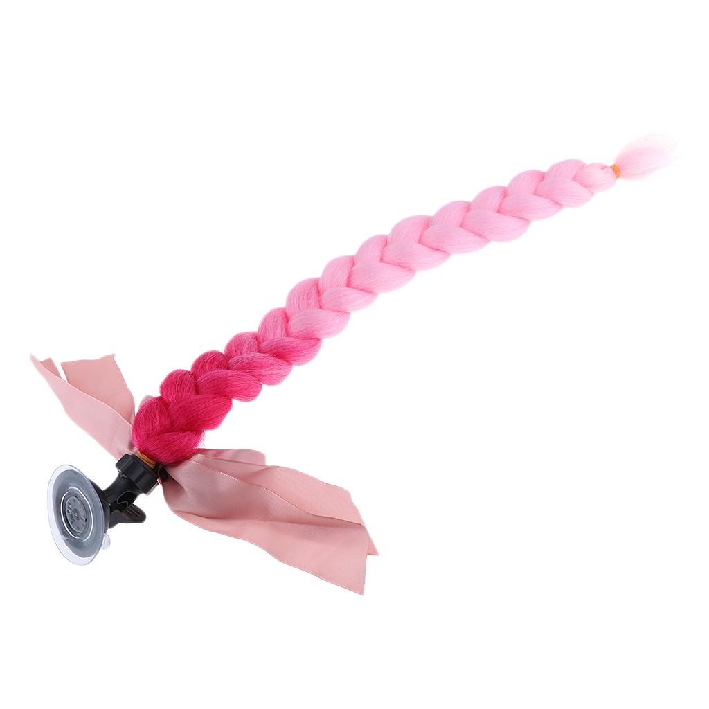 23.6 Gradient Ramp Helmet Braids / Ponytail Motorcycle Bike Helmet Hair 6"