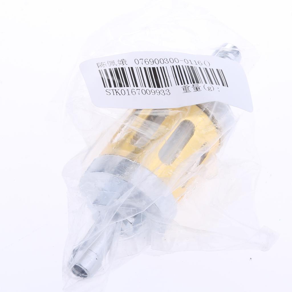 Universal Fuel Filter for Motorcycle Car Dirt Pit Bike ATV Quad SUV Gold