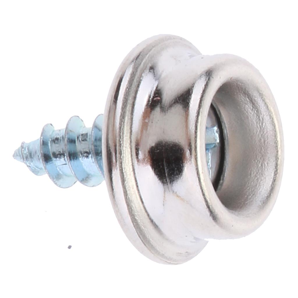 47Pcs Boat Cover Canvas Fastener Snap Button Screw Kit w/ Installation Tool