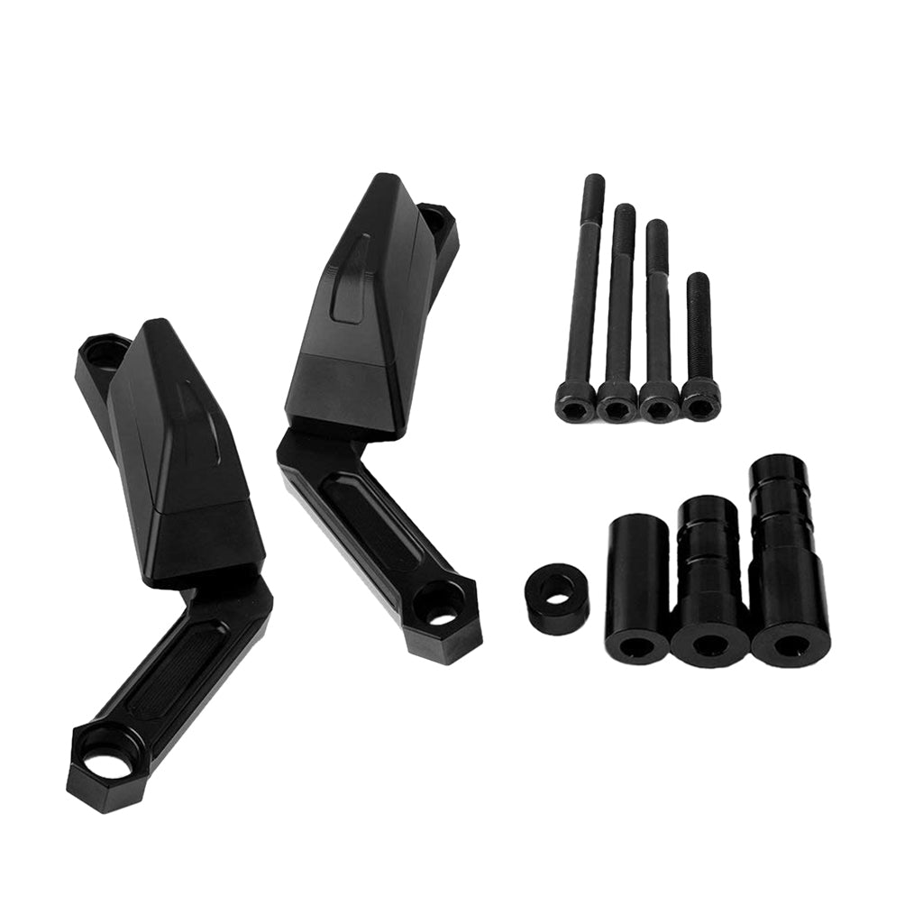 CNC Frame Sliders for Yamaha FZ 09 13-17 XSR900 16-17 FJ 09 15-17 Black
