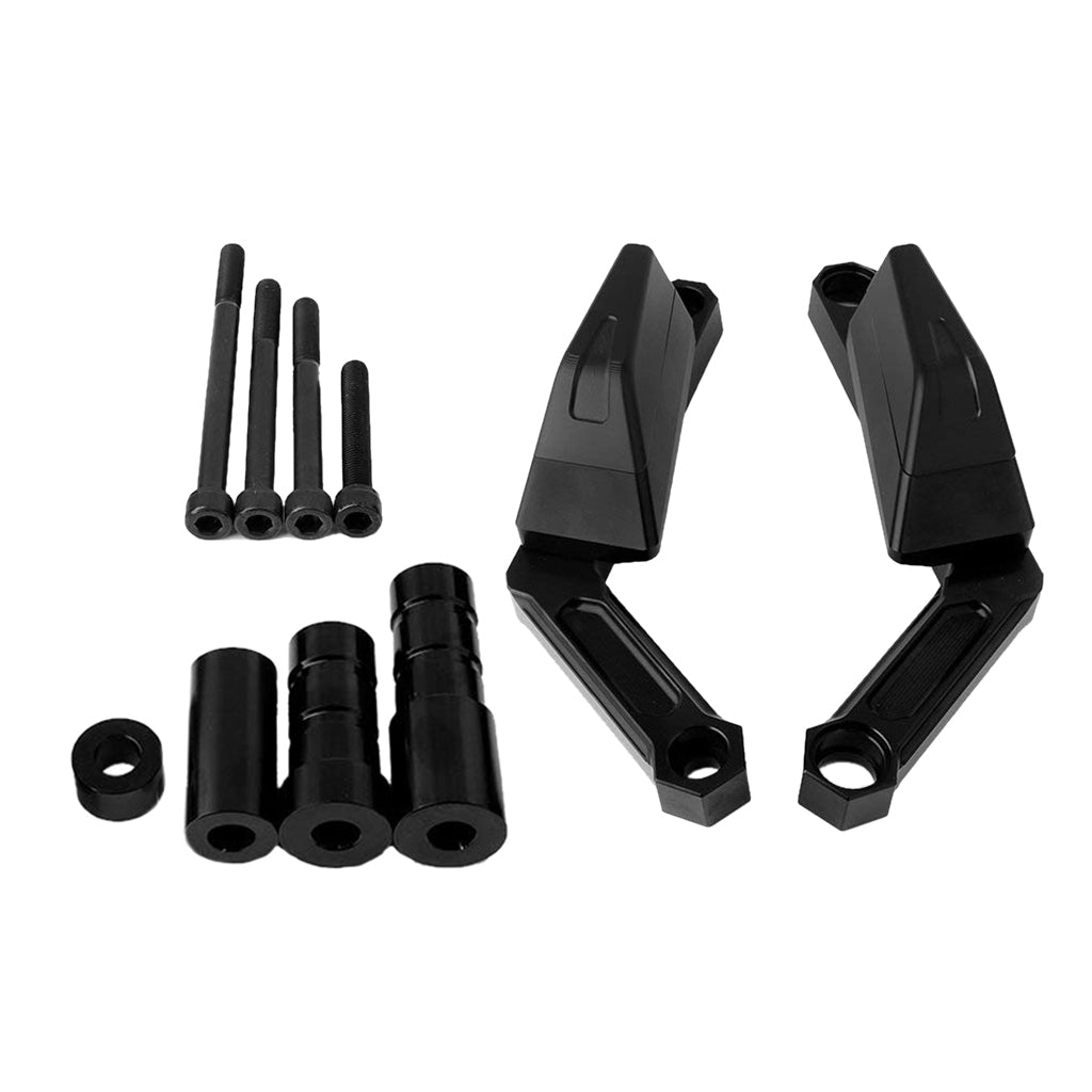 CNC Frame Sliders for Yamaha FZ 09 13-17 XSR900 16-17 FJ 09 15-17 Black
