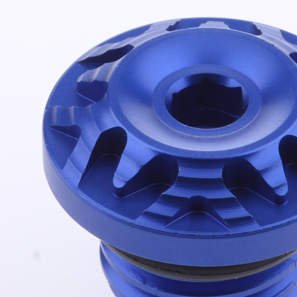 CNC Oil Filler Screw Cap For DUCATI MONSTER 696 796 797 821 Blue