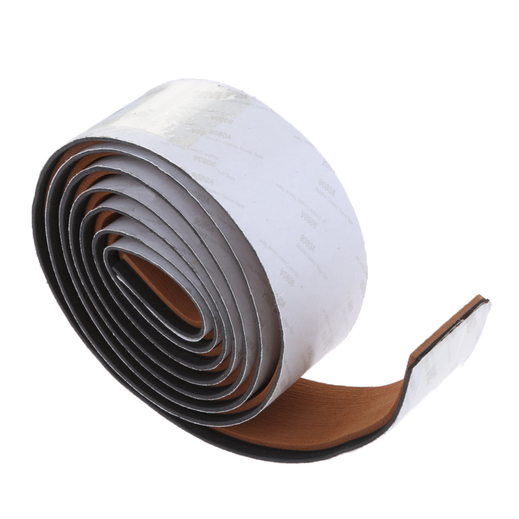 2 x Boat Flooring Mat Faux Teak Decking Sheet Pad Light Brown Black Stripe