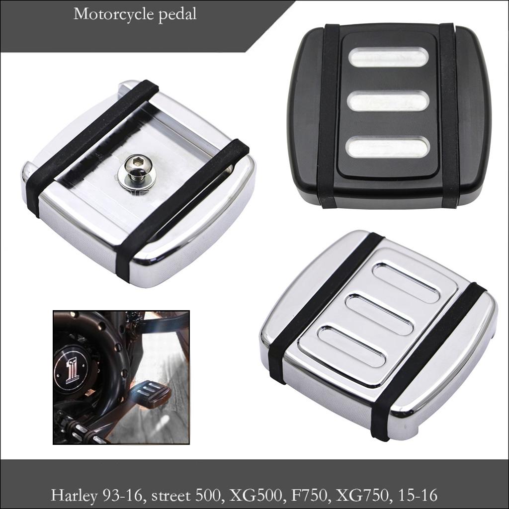 CNC Motorcycle Brake Pedal Pad Foot Pegs Bracket for Black