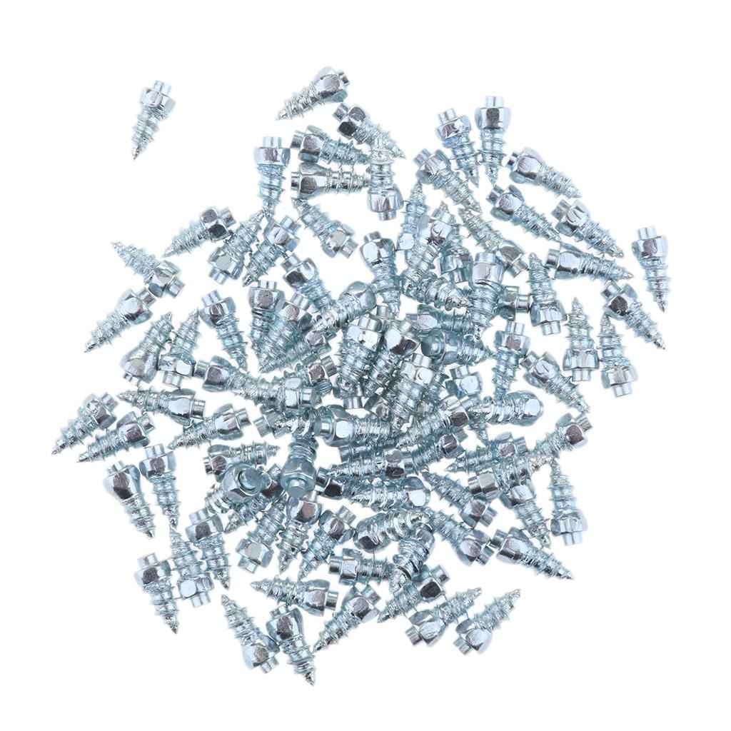 9mm Anti-Slip Screw In Tire Stud Snow Trim Wheel Tyres For Bicycles Scooters