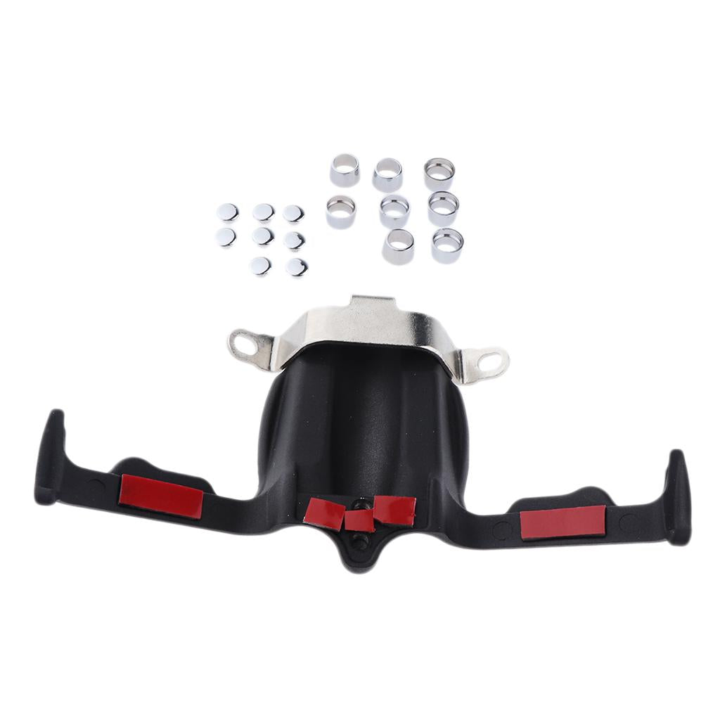 Black Engine Tappet Block Accent for Harley Softail Dyna Touring Twin Cam
