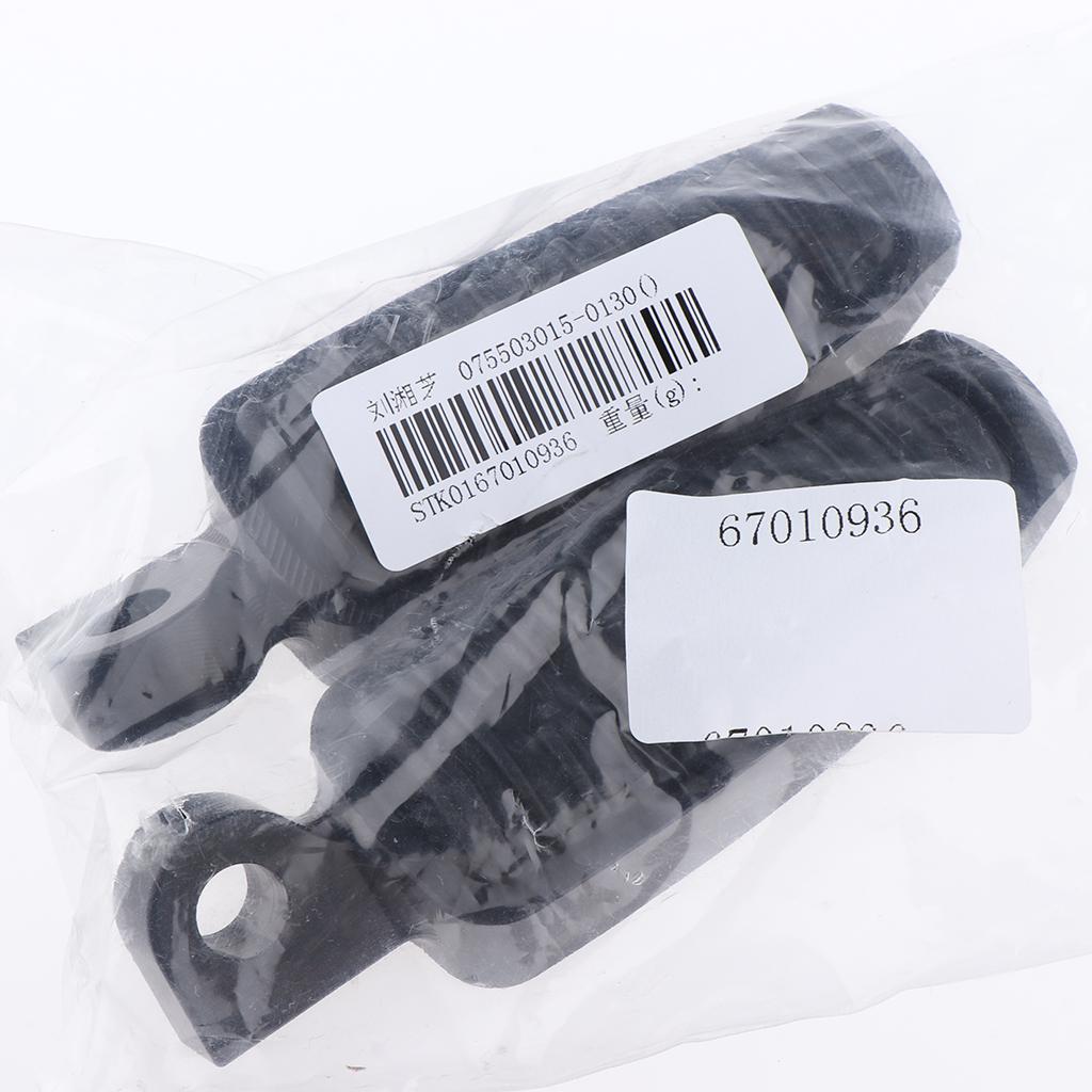 CNC Rear Front Foot Pegs For Harley Touring Sportster Dyna Softail Electra