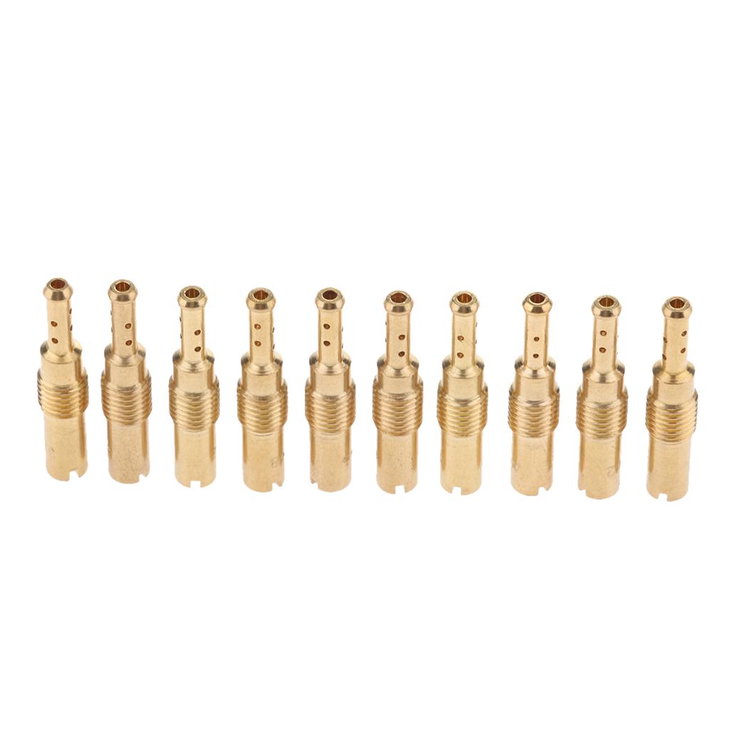 10x Slow/Pilot Jet Kit For PWK OKO CVK 32 35 38 40 42 45 48 50 52 55