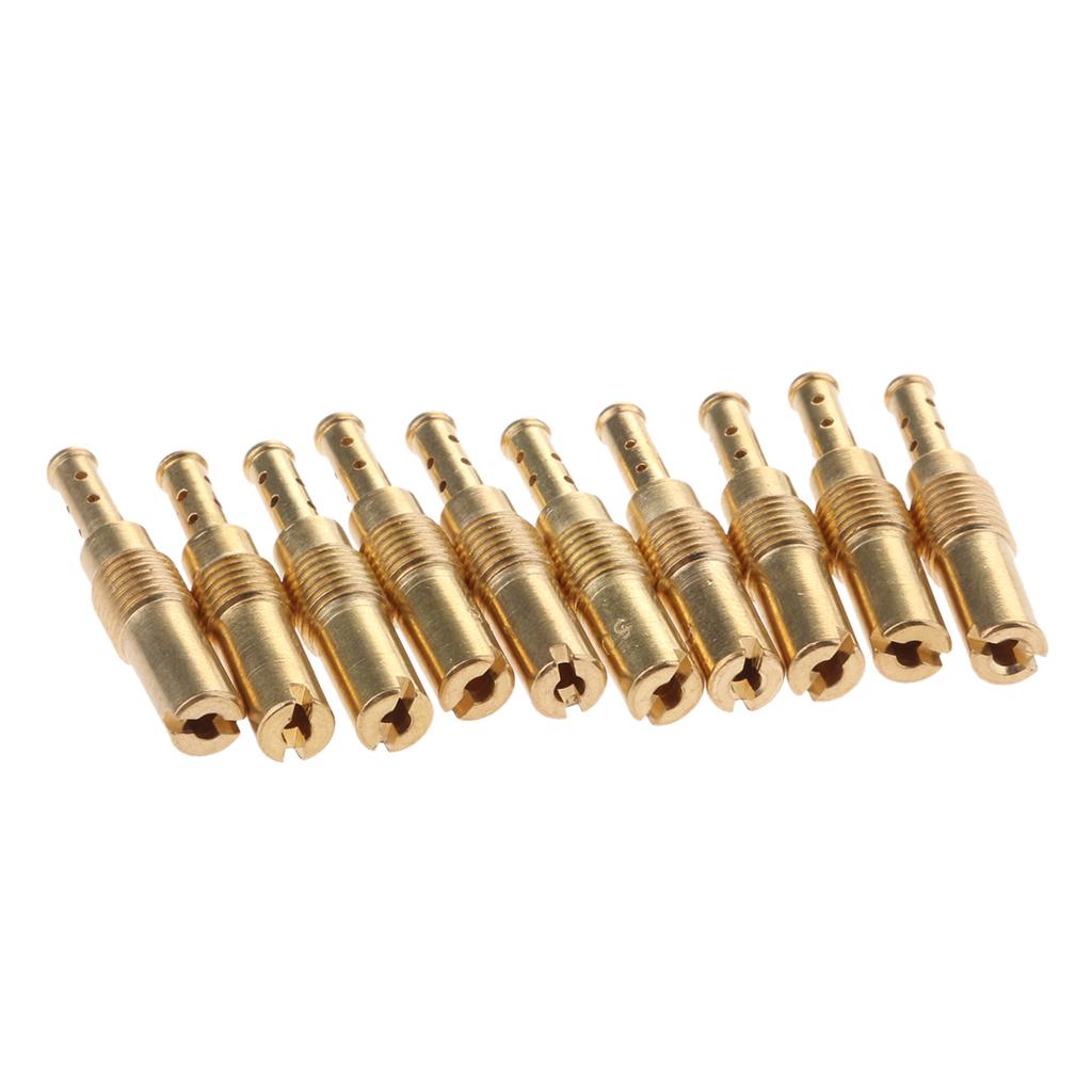 10x Slow/Pilot Jet Kit For PWK OKO CVK 32 35 38 40 42 45 48 50 52 55