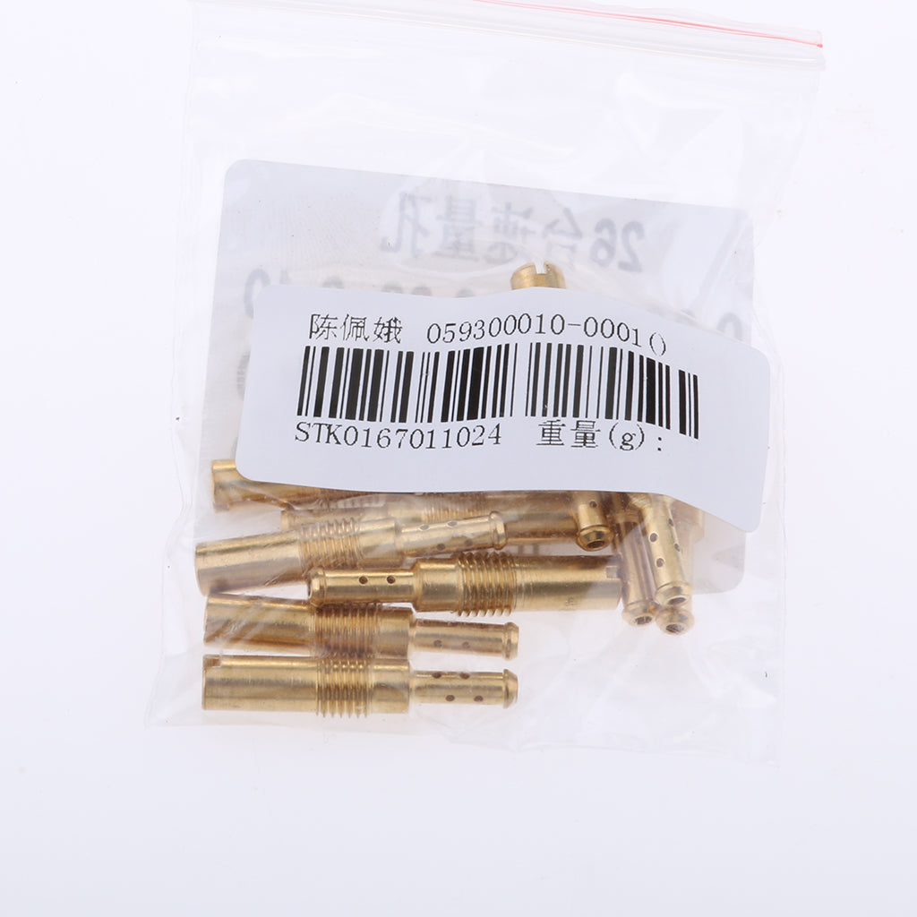 Slow/Pilot Jet Kit For PWK Keihin OKO CVK 35 38 40 42 45 48 50 52 55 58 60