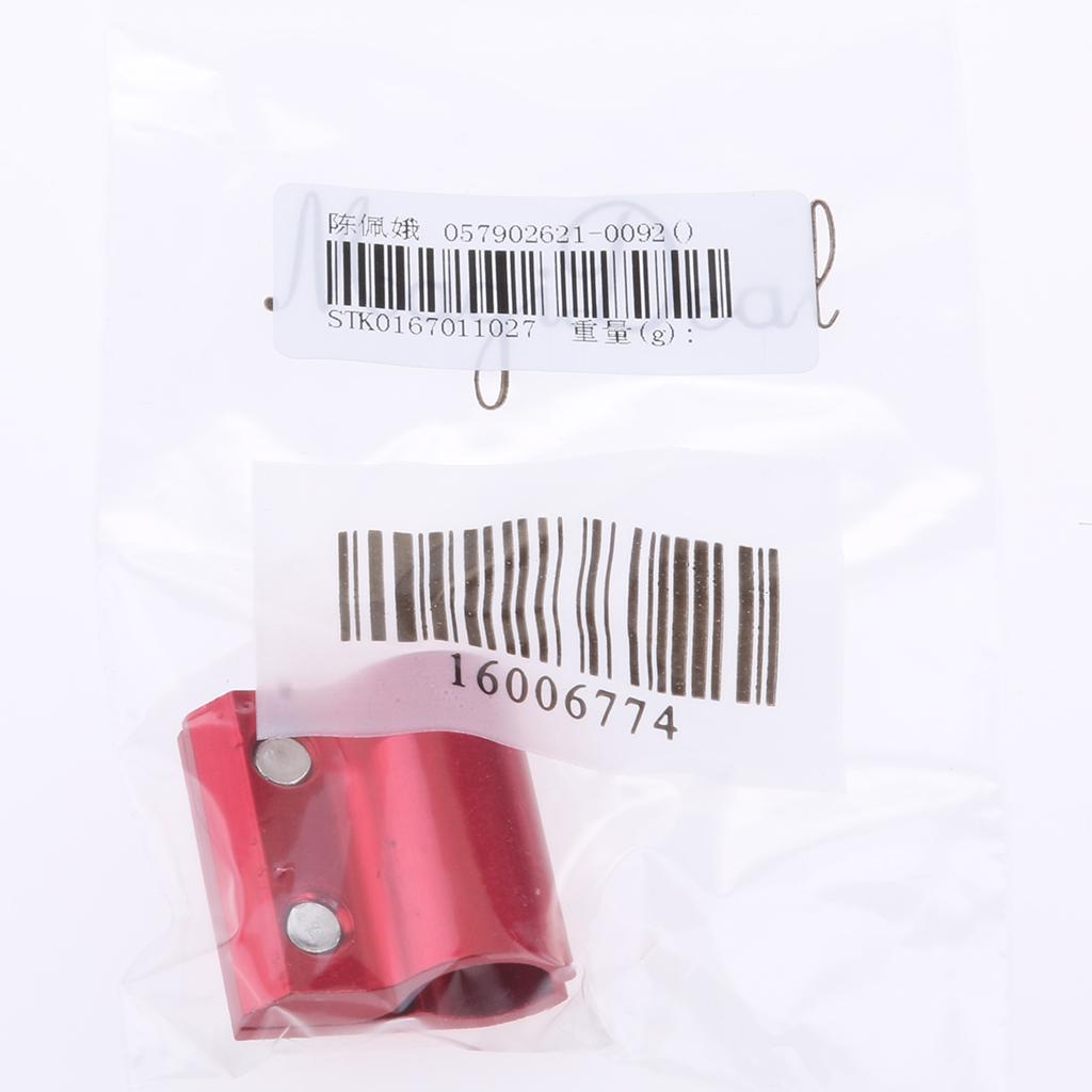 Front Brake Hose Line Clamp for Yamaha YZ125 YZF250/Honda CR125 CRF250 Red
