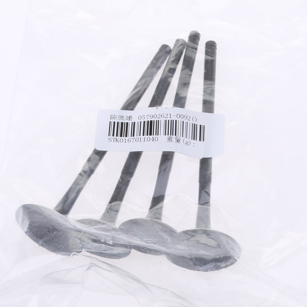 4Pieces Motorcycle Engine Parts Intake Exhaust Stem Valve Kit For NC250