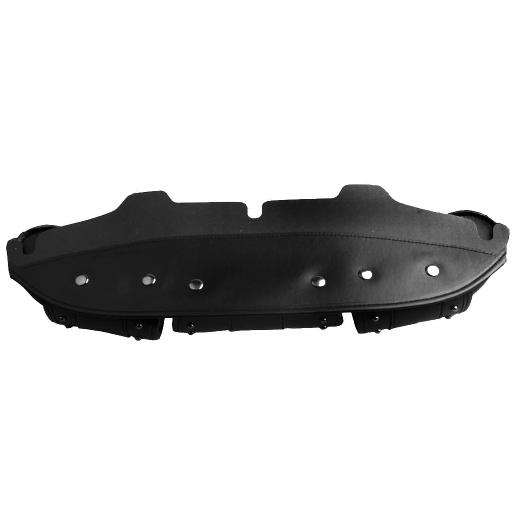 Black Motorcycle Windshield Bag 3 Pouch Pocket for Harley