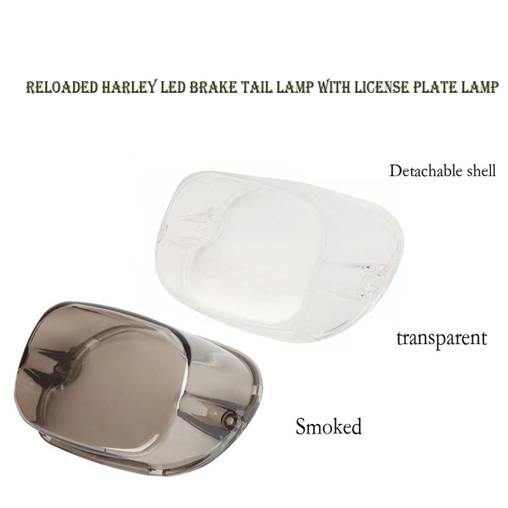 LED Brake Tail Light License Plate Lamp for Harley XL883/1200N Dyna Softail
