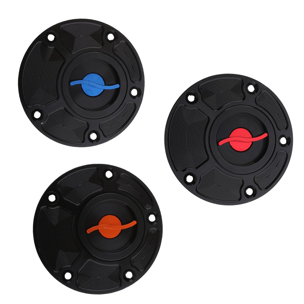 CNC Gas Fuel Cap Tank Cover For YAMAHA YZF R1 R6 R3 MT09 MT07 MT03 Red