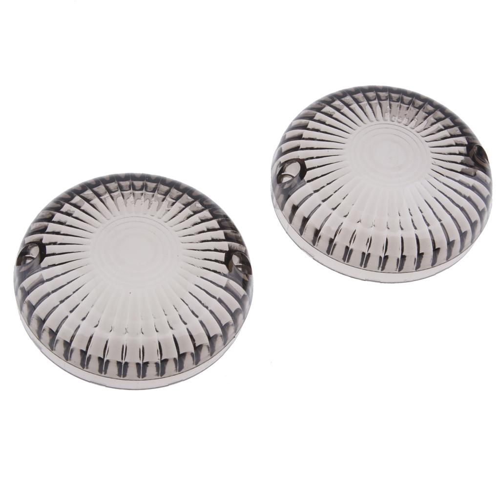 2Pcs Motorcycle Turn Signal Light Lens Cover for Yamaha V-Star 650
