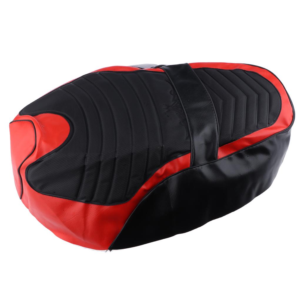 Motorcycle Waterproof Seat Cushion Cover Protector 75x50 cm for Yamaha Red