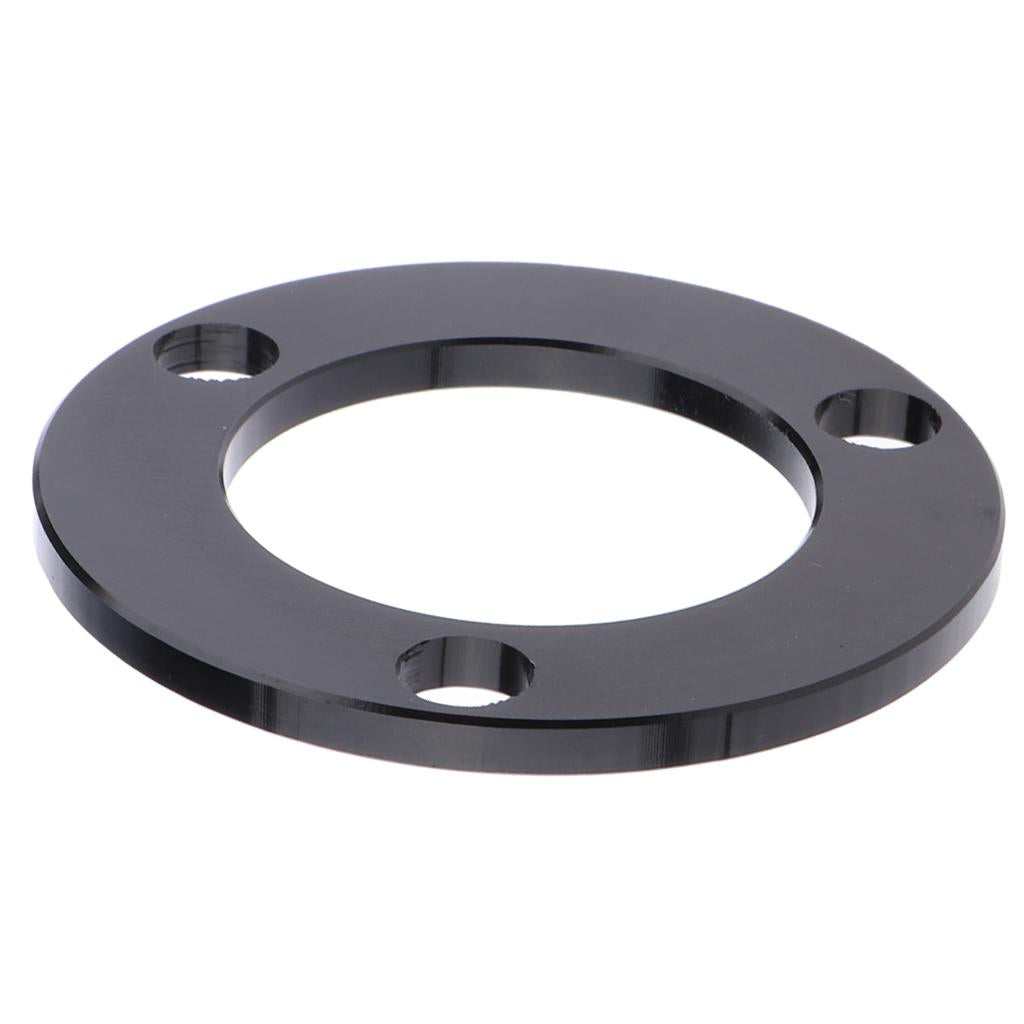 3 Bolt Aluminium Motorcycle Hub Spacer Brake Disc Rotor for Electric Bike Black