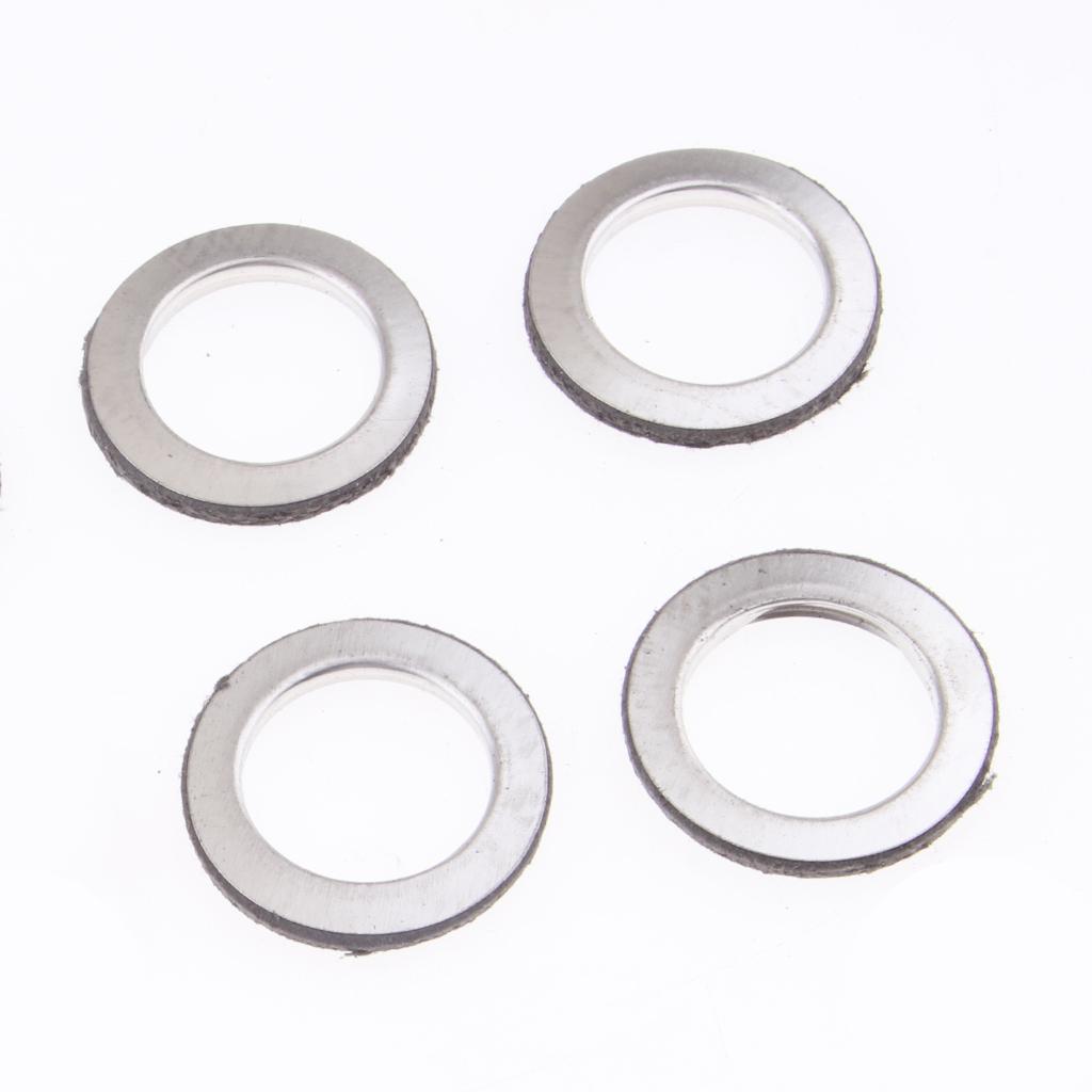 3xExhaust Muffler Pipe Gasket Rings for Yamaha 100cc 150cc 125cc Moped Scooter