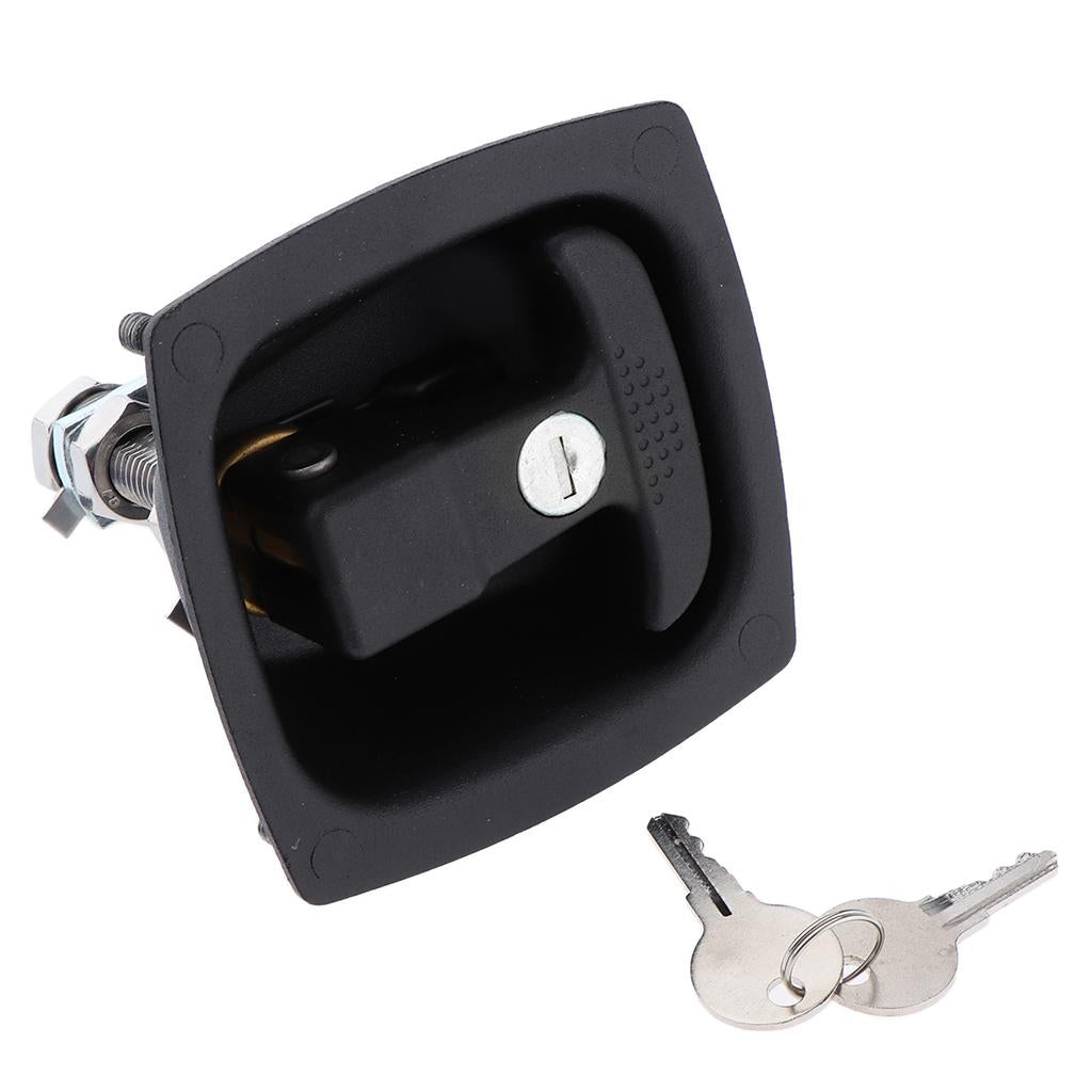 Flush T Handle Locking Latch Heavy Duty for Trailer Door Tool Box Canopies