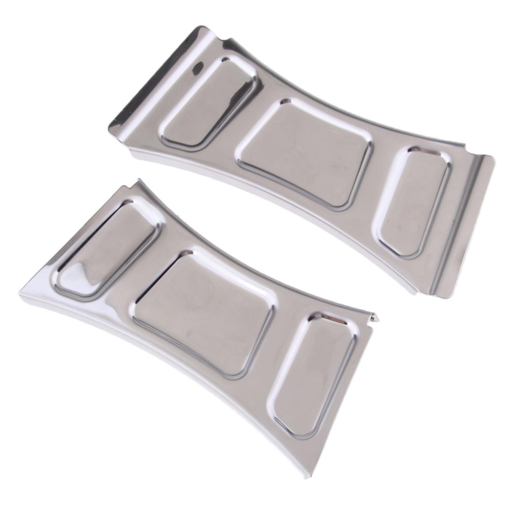 Chrome Frame Downtube Crossbrace Cover for Harley Touring Street Glide 99-13
