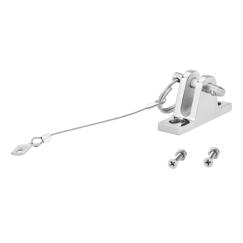 Stainless Steel Boat Bimini Top Fitting for Quick Release Pin and lanyard