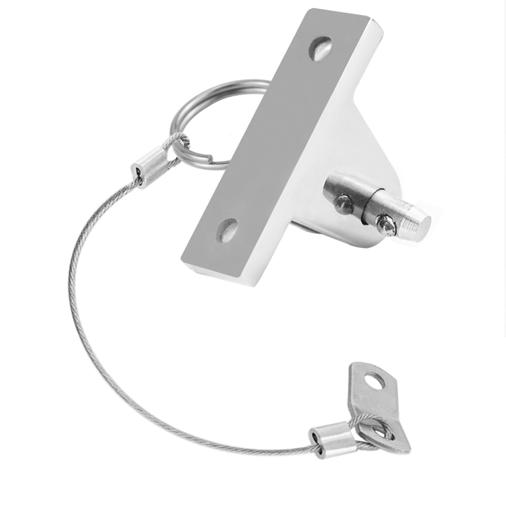 Stainless Steel Boat Bimini Top Fitting for Quick Release Pin and lanyard