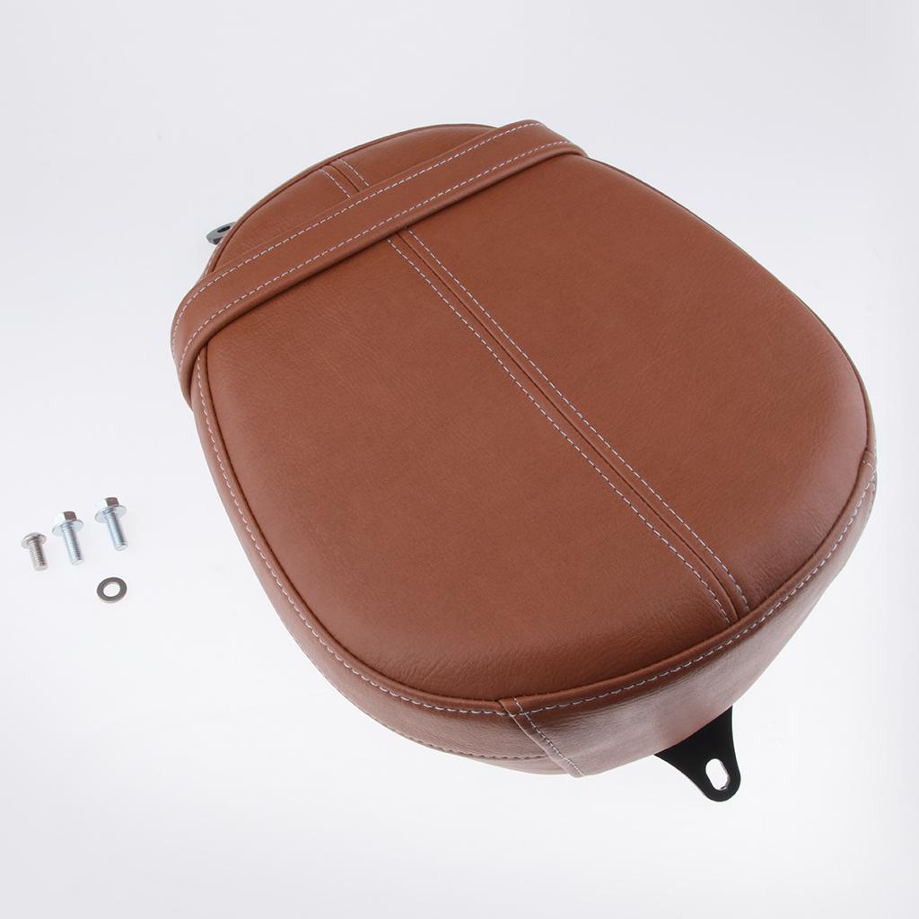 Motorcycle Rear Pillion Passenger Seat for Indian Scout 2015-2018 Brown