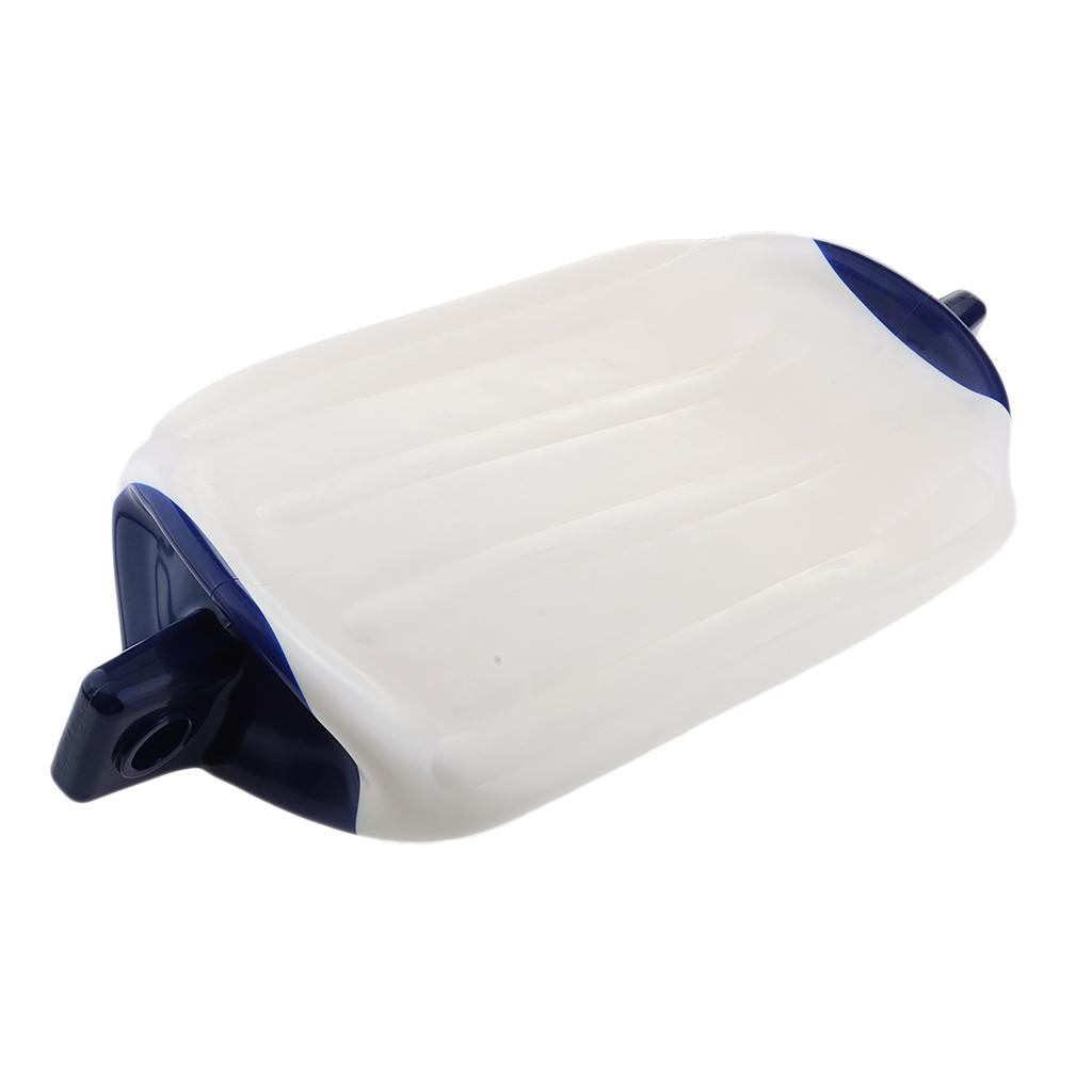 Marine Yacht Boat Fender White PVC Bumper Dock Shield Protection 68 x 21 cm