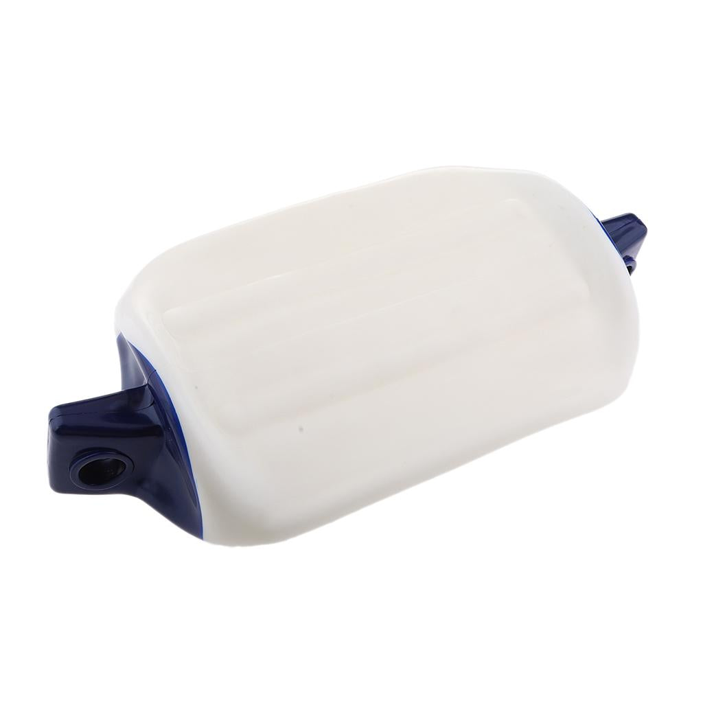Marine Yacht Boat Fender White PVC Bumper Dock Shield Protection 68 x 21 cm