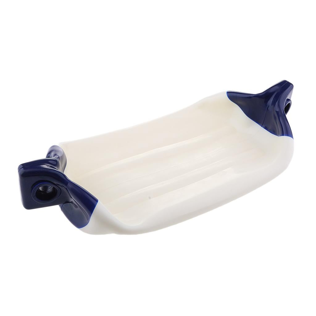 Marine Yacht Boat Fender White PVC Bumper Dock Shield Protection 68 x 21 cm