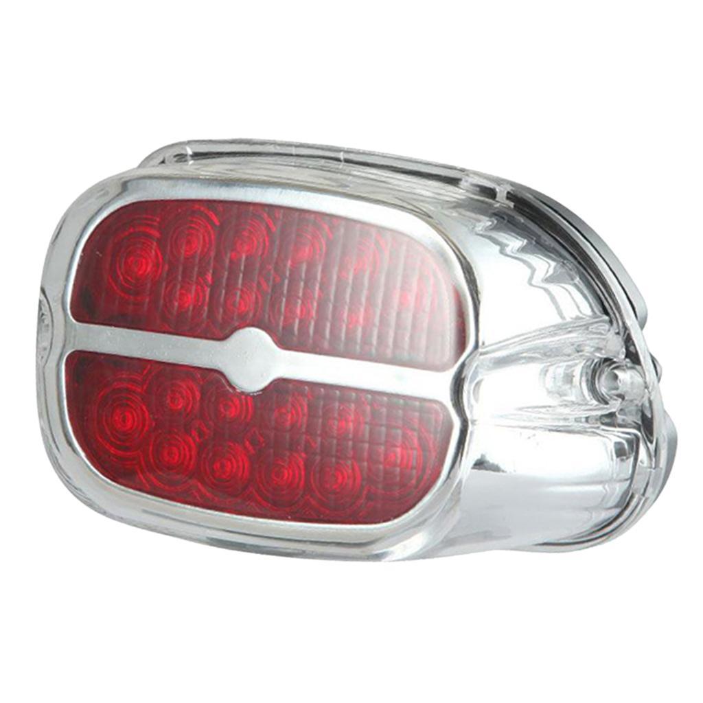 Motorcycle Brake Tail Light License Plate Lamp for XL883/1200 Clear