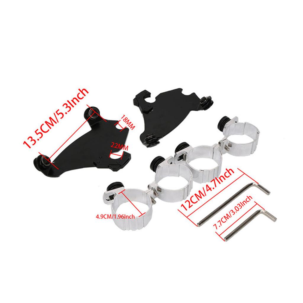 Motorcycle Fairing Trigger Lock Mounting Kit For Harley Sportster XL883 1200