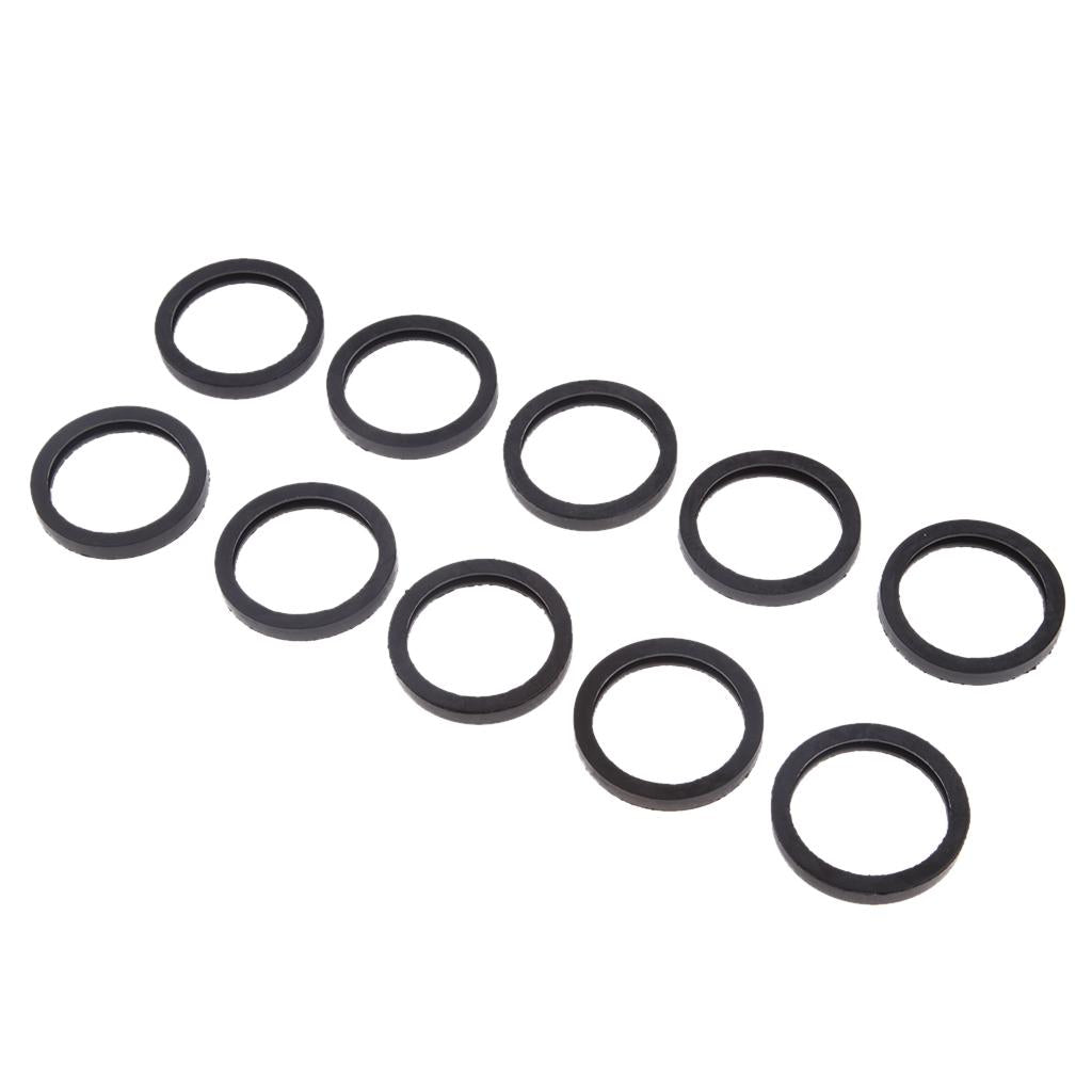 10x Motorcycle Universal Gas Can Spout Rubber Seal Gaskets Fuel Cap Gasket