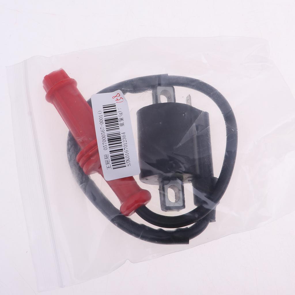 Universal Motorcycle Ignition Coil Assembly with 42cm Cable Dirt Bike