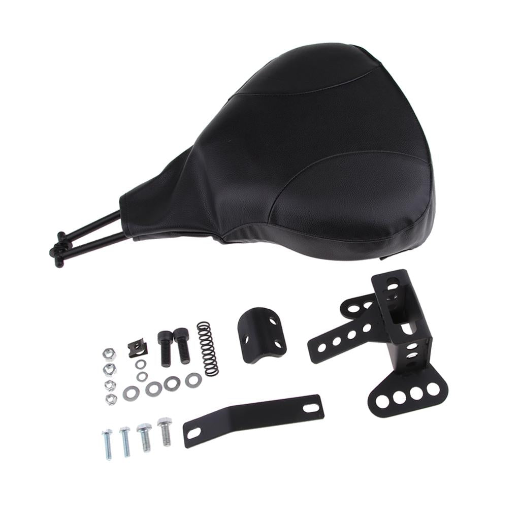 Detachable Driver Rider Backrest Pad Set For Harley HD Touring Models 14-17