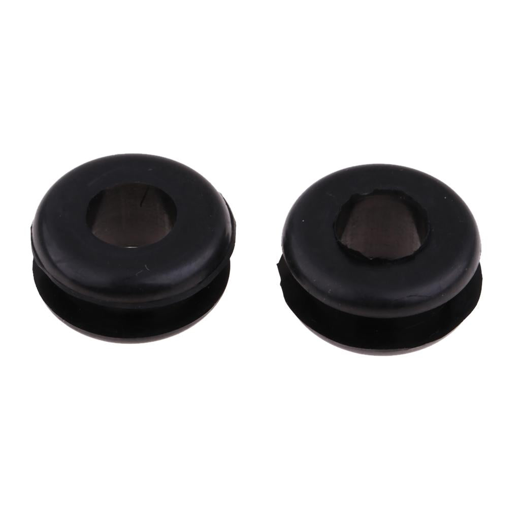 Flatside Rubber Gas Fuel Tank Mounts Pack for Harley Softail 1984-1999