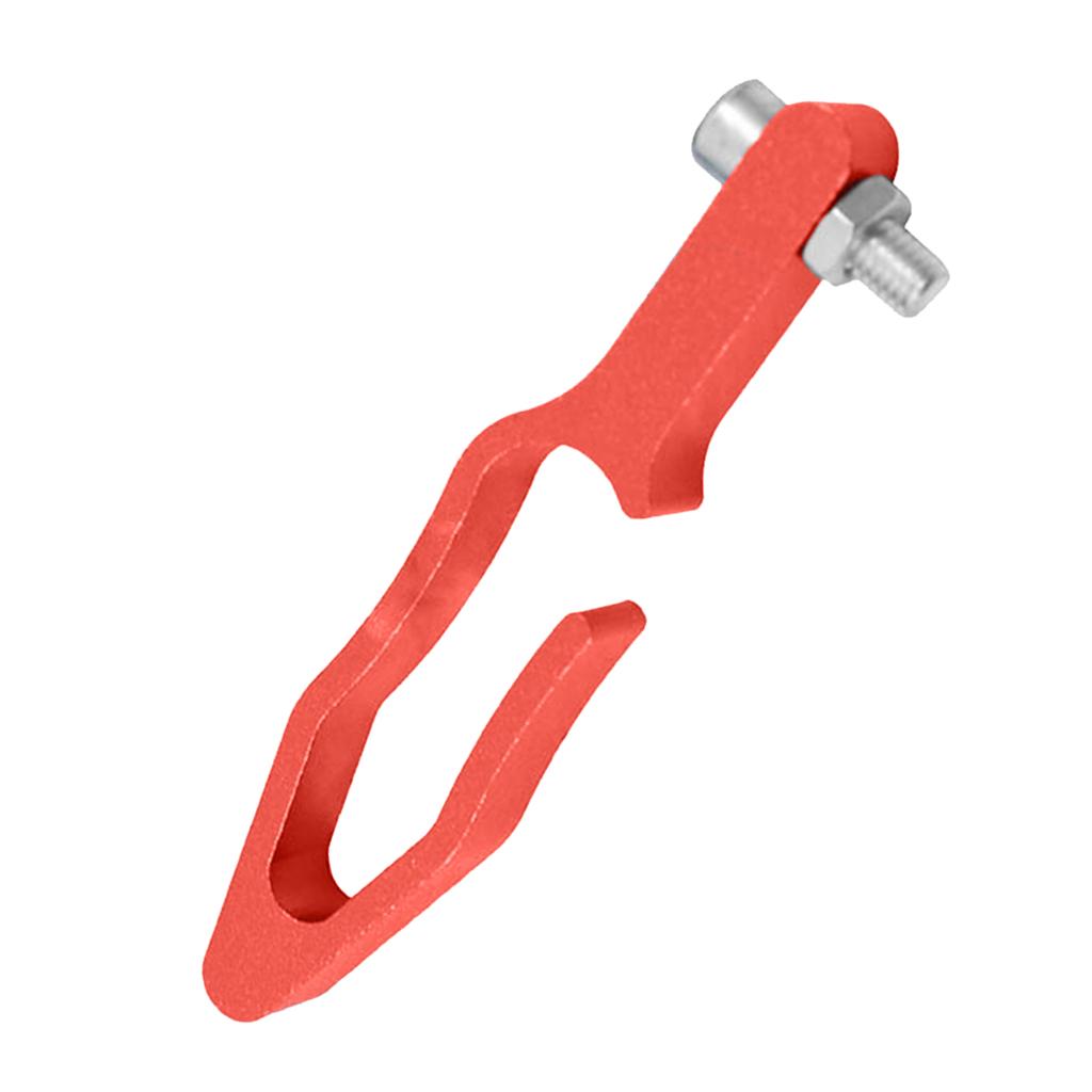 Motorcycle Motorbike Throttle Brake Cable Clamp Odometer Bracket Red