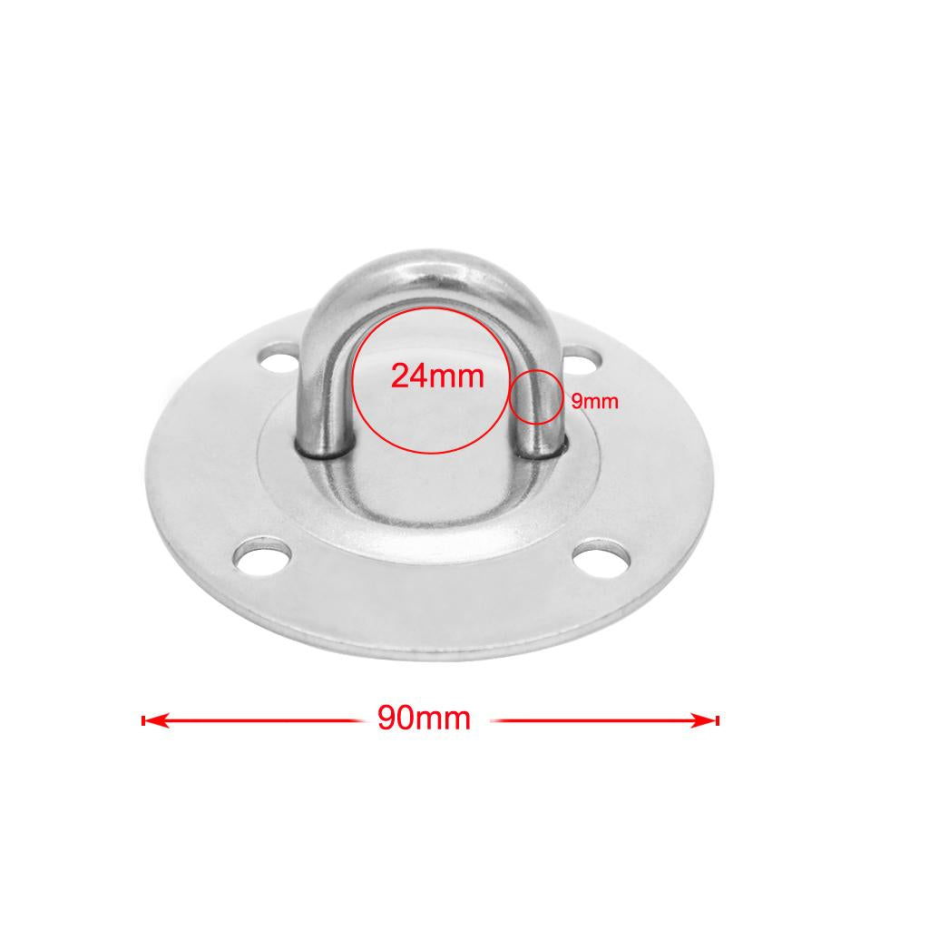 Hammock Chair Spring Swivel Kit 500LB Hanging Stainless Steel Suspension