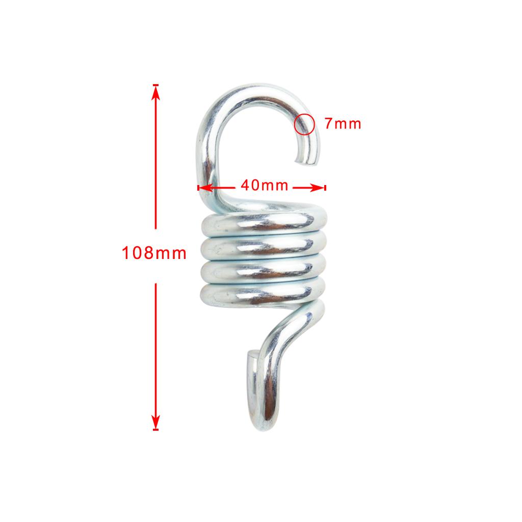 Hammock Chair Spring Swivel Kit 500LB Hanging Stainless Steel Suspension