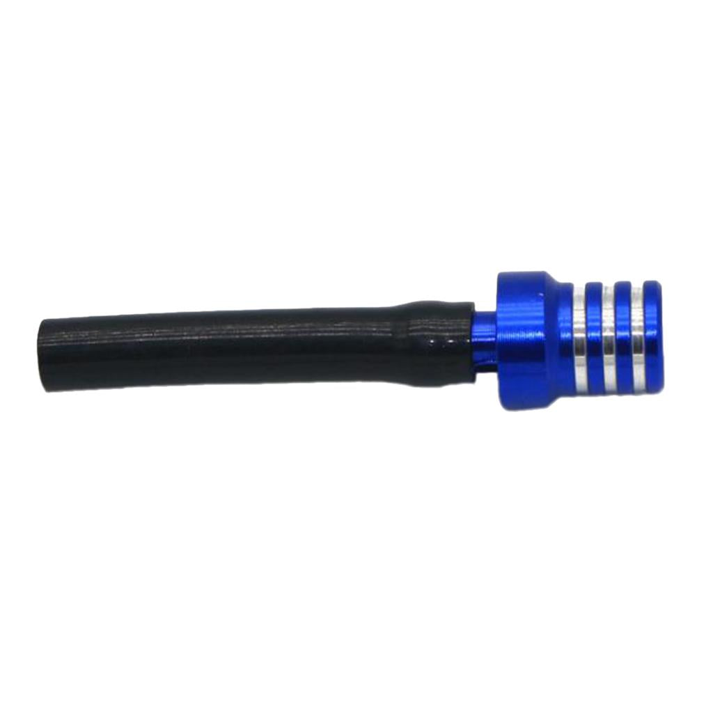 Universal Motorcycle Gas Fuel Tank Cap Valve Vent Breather Hose Tube Blue