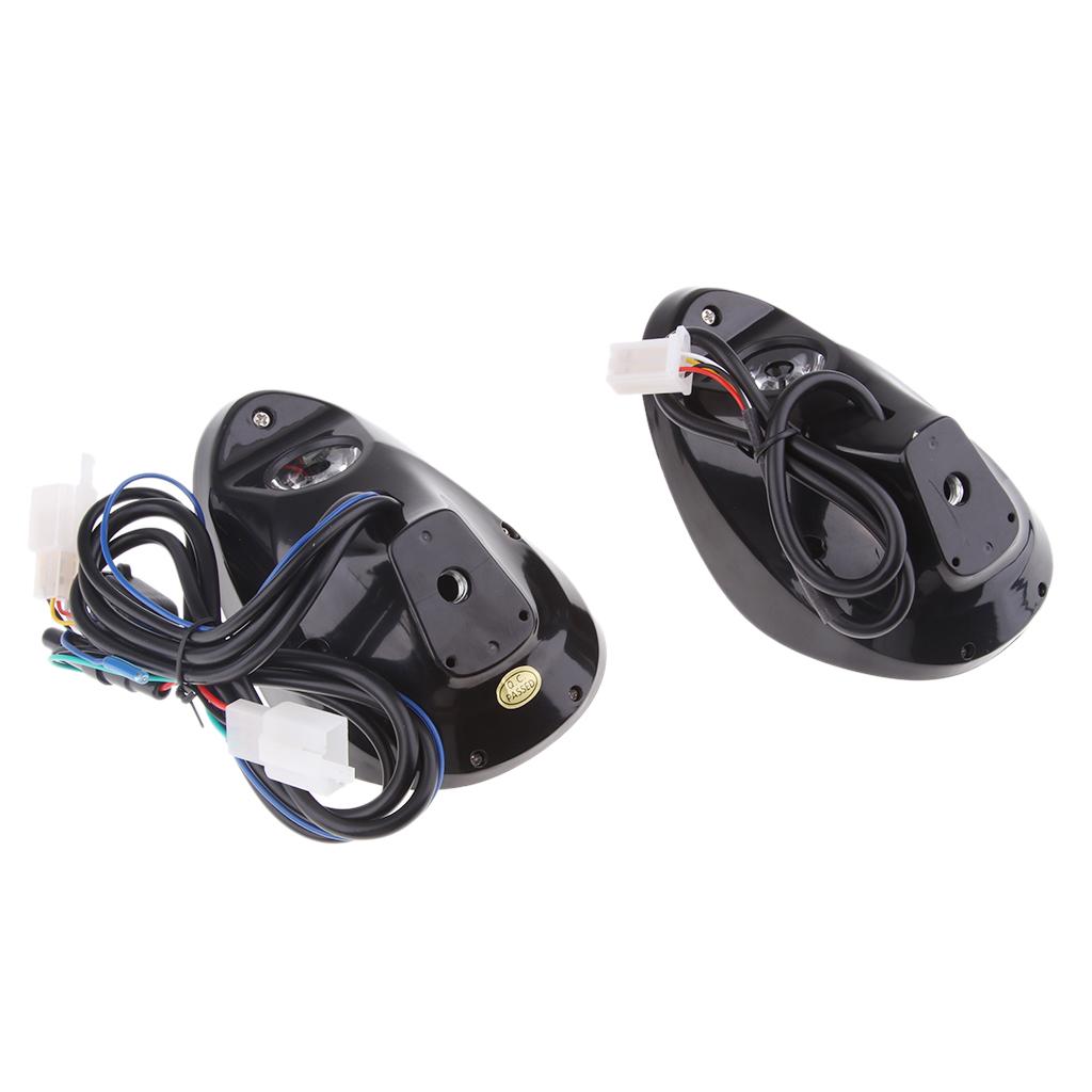 Motorcycle Bluetooth Audio System FM Radio Stereo Speaker MP3 Player Black