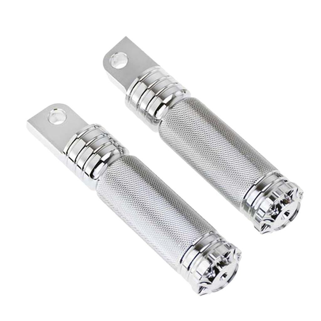 CNC Rear Passenger footrest Foot Pegs for Harley Softail Sport XL883 XL1200