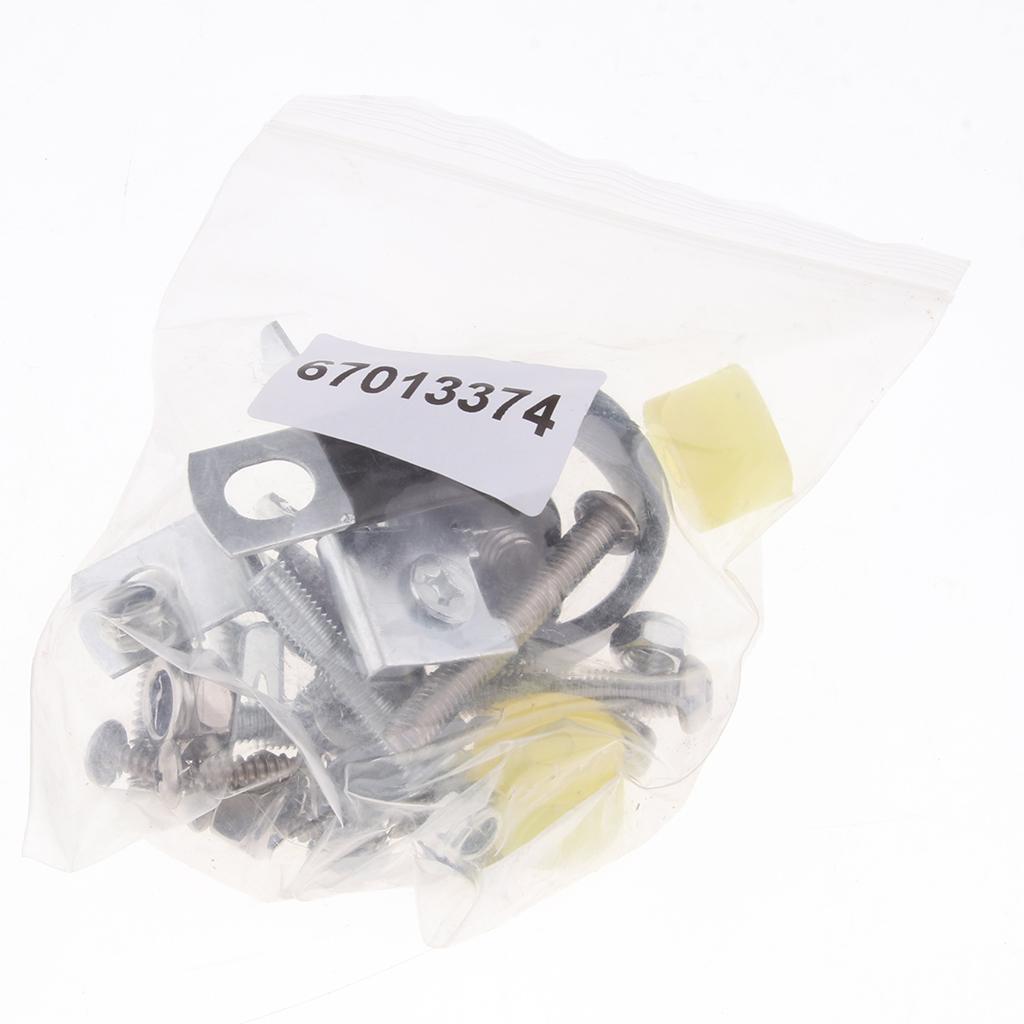 Lower Vented Fairings Kit Hardware Screw Clamps Clips for Harley Touring