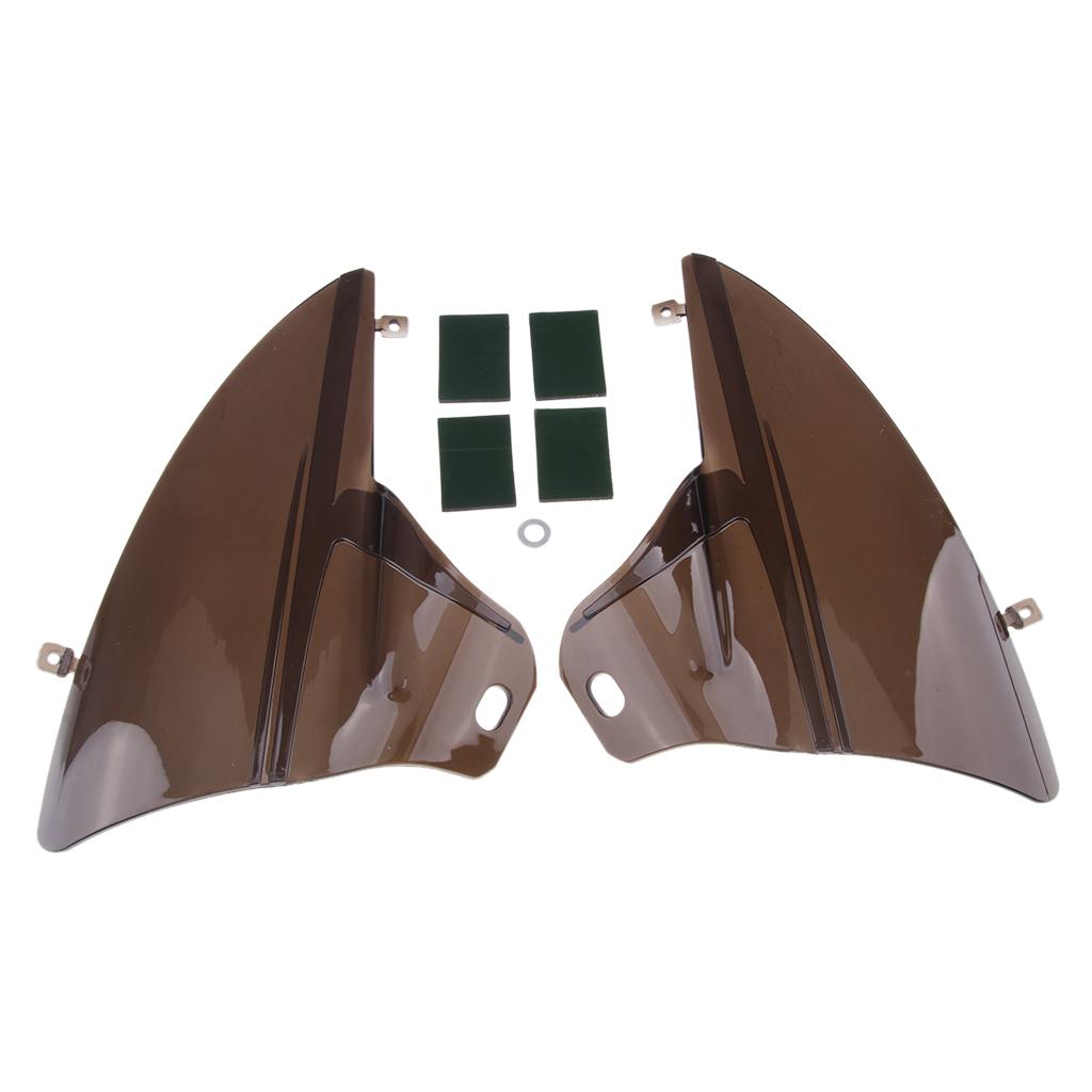 Saddle Shield Air Heat Deflector for Harley Touring Electra Road Glide 09-15