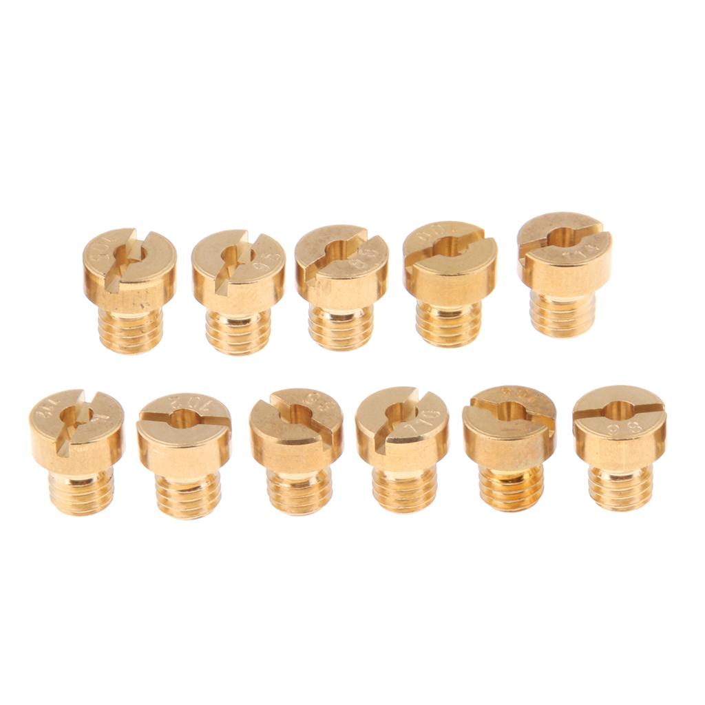 11pcs Carburetor Main Jet kit for PWK OKO CVK 85-114