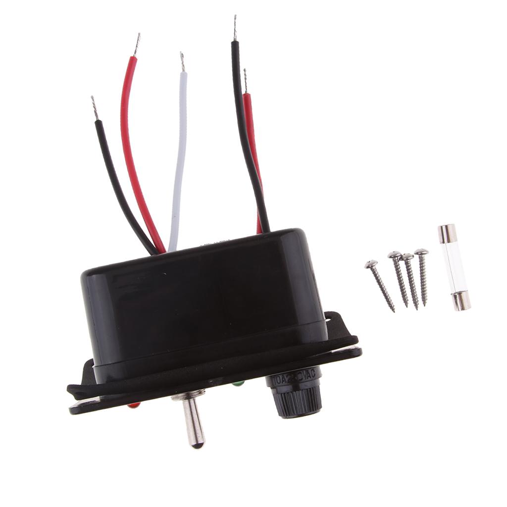 Bilge Pump Switch 3-Way Toggle Switch ON-OFF-ON Manual / Off / Auto 12V